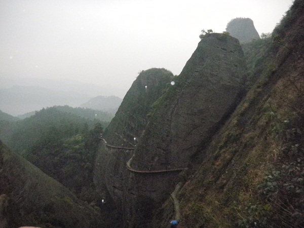 巍峨的崀山風(fēng)景